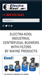 Mobile Screenshot of electra-kool.com
